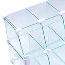 Ver imagem 4 de Baleiro Branco de Vidro Piramide - 0,60 X 0,30 X 0,25m