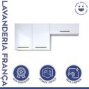 Ver imagem 5 de Lavanderia Modulada França 2 Armários Aéreos Kaiki Móveis