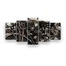 Quadro Decorativo Moto 5pc 129x61 - 1