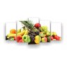Quadro Decorativo Frutas Fundo Branco 129x61 Sala Quarto - 1