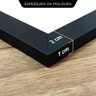 Quadro Decorativo Abacaxi Hype-20x20-Preta - 3