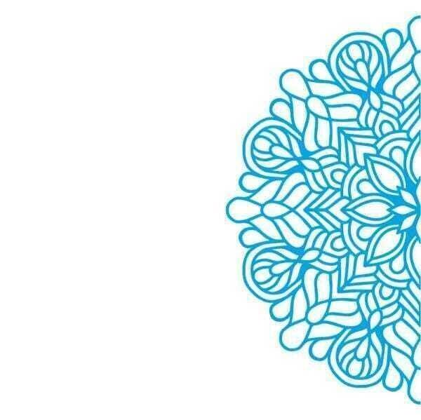 Adesivo para Vidro Box Mandala Folhas - 1