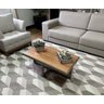 Mesa de Centro Retangular Paris Industrial Champagne com Mdf - 3