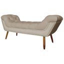 Ver imagem 5 de Recamier Sofá Divã Namoradeira Sienna 160cm Queen Suede