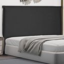 Ver imagem 4 de Cabeceira Estofada Box Casal Queen Size Veneza 160cm Preto