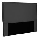 Ver imagem 1 de Cabeceira Estofada Box Casal Queen Size Veneza 160cm Preto