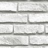 Papel de Parede Adesivo Tijolinho Branco - 60x150 cm - 4