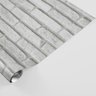 Papel de Parede Adesivo Tijolinho Branco - 60x150 cm - 3