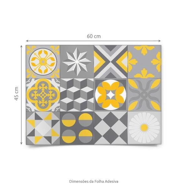Adesivo de Azulejo Triunfo - 60x45 cm - 1