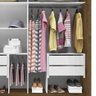 Guarda-Roupa Casal 3 Portas com Espelho Londres Flex Espresso Móveis - 8