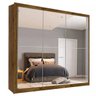 Guarda-Roupa Casal 3 Portas com Espelho Londres Flex Espresso Móveis - 3