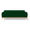 Ver imagem 5 de Sofá 3 Lugares 210cm Cocie Veludo Verde Nobre - Sallar Home