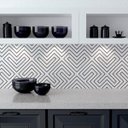 Ver imagem 3 de Adesivo de Azulejo Maze Chevron - 45x300 cm