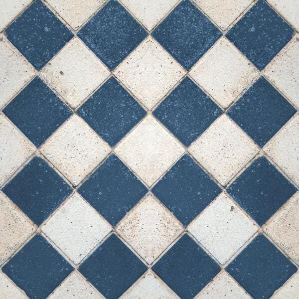 Adesivo de Azulejo Xadrez - Verde - 45x300 cm - 2
