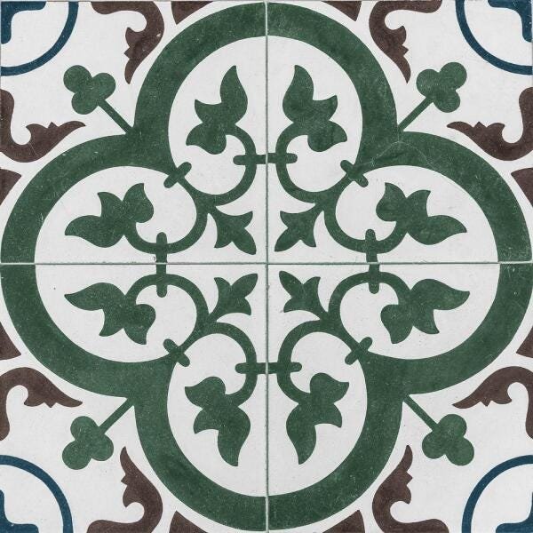 Adesivo de Azulejo Folhas Naturais - 60x45 cm - 2