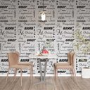 Ver imagem 2 de Papel de Parede Casual Frases Alegres Positivas Gh Papel de Parede 3,5m