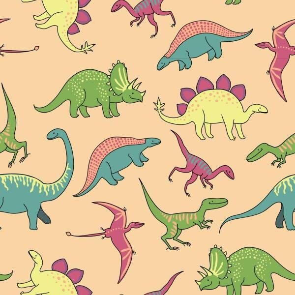 Papel de Parede Adesivo Infantil Dinossauros - 45x250 cm - 3