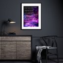 Ver imagem 1 de Quadro Decreto Saint Germain Chama Violeta - 60x48cm:madeira Branca