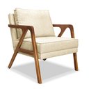 Ver mais imagens de Kit 2 Poltronas Decorativas De Luxo Frida Linho Pérola - Gran Belo