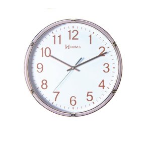 Relógio De Parede Herweg Silencioso 6470 Dourado