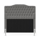 Ver imagem 3 de Cabeceira Pollux 160 / N-038 Bouclê Cinza Aradecor