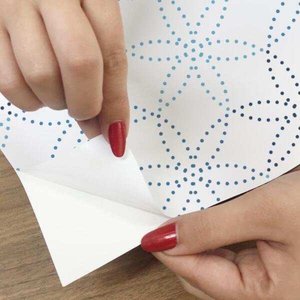 Papel de Parede Adesivo Pontos - 45x250 cm - 3