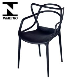 Cadeira Allegra Preto em Polipropileno - 1