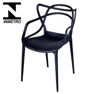 Cadeira Allegra Preto em Polipropileno