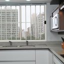 Ver imagem 3 de Janela de Correr 2 Folhas C/grade Alumínio Branco 1.00 X 1.20 Linha Modular - Hale