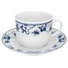 Conjunto de Xícara e Pires de Porcelana para Café e Chá Mayara 2 Peças - Hauskraft - 1