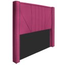 Ver imagem 1 de Cabeceira Queen Minsk P02 160 cm para cama Box Suede - Doce Sonho Móveis CABECEIRA QUEEN CABECEIRA E