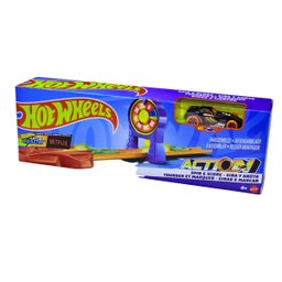 Hot Wheels Let´s Race - Pista de Acrobacias - Girar e Marcar - 2