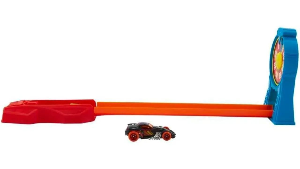 Hot Wheels Let´s Race - Pista de Acrobacias - Girar e Marcar - 4