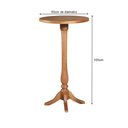 Ver imagem 4 de Conjunto Bistrô Industrial Mesa Madeira com 3 Banquetas Alta Paris - Castanha