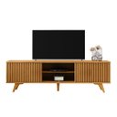 Ver imagem 1 de Rack Ripado para Tv 70 Polegadas 2 Portas com Pés Siena