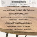 Ver imagem 6 de Mesa Estilo Industrial Redonda 90cm
