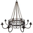 Ver imagem 1 de Luminária Grande Medieval Rustica para Decoração de Espaços de festas e eventos