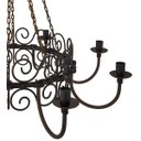 Ver imagem 5 de Luminária Grande Medieval Rustica para Decoração de Espaços de festas e eventos