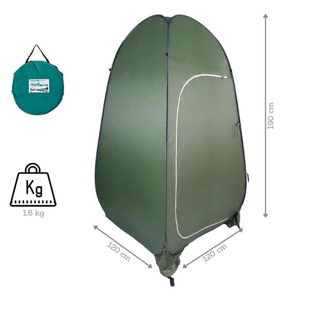 Mini Tenda Pelegrin Pel-1.90m Portátil Verde - 8