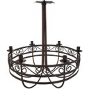 Ver imagem 1 de Lustre Rústico de Metal para Iluminação de Pergolado Retrô