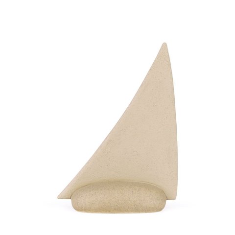 Escultura Decorativa Barco em Poliresina 25,5cm 22817 Mart