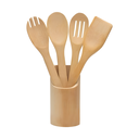 Ver imagem 1 de Conjunto de Utensílios Ecokitchen em Bambu com 5 Peças
