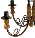 Ver imagem 5 de Luminária de Madeira Rustica para Área Gourmet e Cozinha Rústica - Verniz