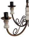Ver imagem 5 de Luminária de Madeira Rustica para Área Gourmet e Cozinha Rústica - Verniz & Branco