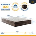 Ver imagem 3 de Colchão de Espuma D70 Pillow In Ultra Dream Casal 138cm
