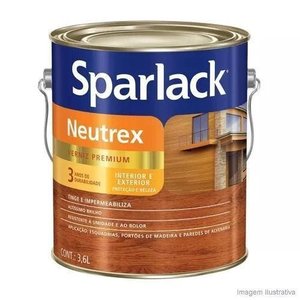 Verniz Neutrex Mogno Galão 3,6 Litros Sparlack