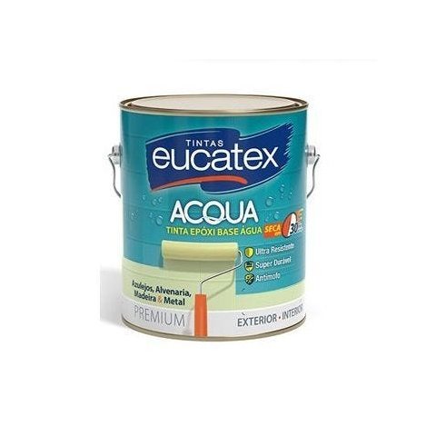 Esmalte Base Água Epoxi Branco Galão 3,6 Litros Eucatex