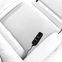 Ver imagem 4 de Poltrona do Papai Reclinável Napoli Power Touch Massagem Pu Branco Fh1 - D'Rossi