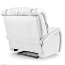 Ver mais imagens de Poltrona do Papai Reclinável Napoli Power Touch Massagem Pu Branco Fh1 - D'Rossi