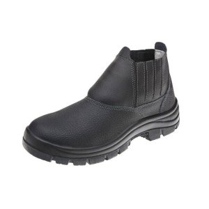 Botina C/elastico S/bico Aco 43 Pt Safety